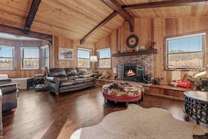 小屋 | 起居區 | 電視