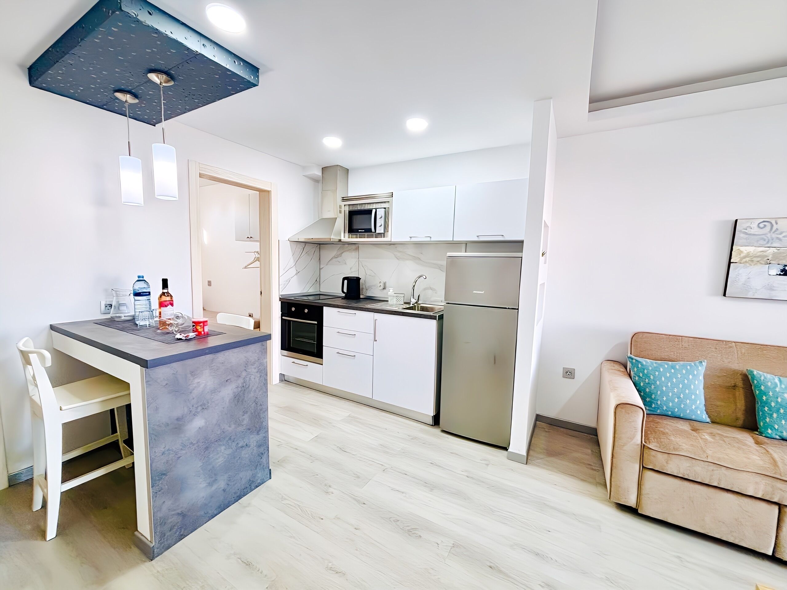 Apartment, 2 Schlafzimmer, Terrasse, Gartenblick | Innenbereich