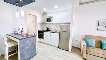 Apartment, 2 Schlafzimmer, Terrasse, Gartenblick | Innenbereich