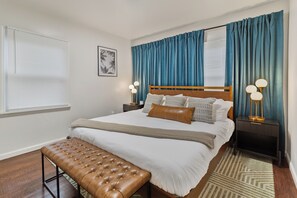 5 habitaciones, tabla de planchar con plancha, wifi y ropa de cama