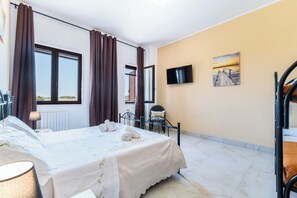 Deluxe Apartment, Sea View | Premium bedding, down comforters, memory foam beds, in-room safe