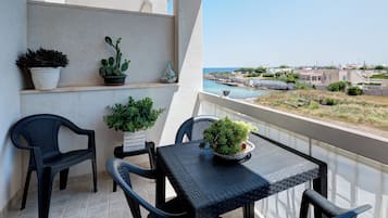 Deluxe Apartment, Sea View | Terrace/patio
