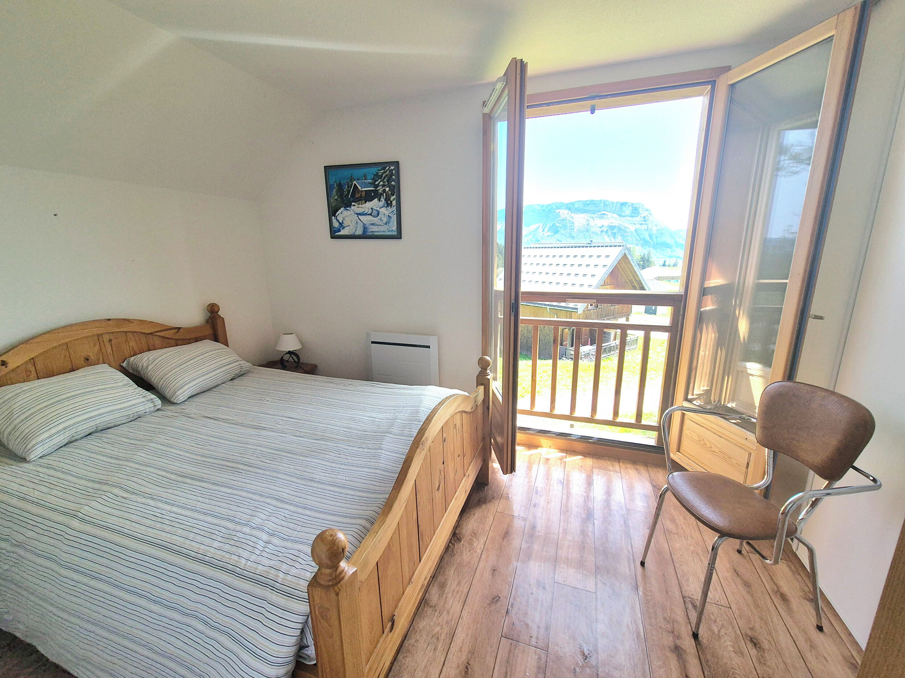 3 chambres, draps fournis