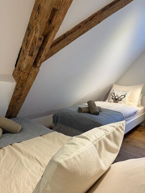 3 bedrooms, iron/ironing board, WiFi, bed sheets