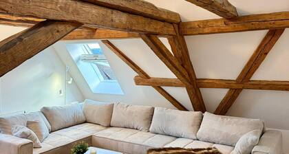 Good Wood Apartment- The Nest I Modernes Fachwerk am Markplatz in Freudenstadt