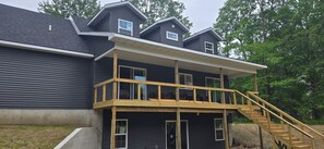 Exterior - Newly Built Lake House with private lake frontage!  3 Br/2 bath, very spacious! (Stanwood)