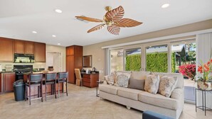 House, Multiple Beds, Patio, Garden View (Casita 86124) | Living area | TV - Casita 86124 1 BDR Sleeps 4 (Coachella)