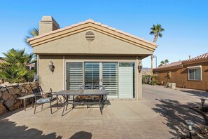 House, Multiple Beds, Patio, Garden View (Casita 86177) | Outdoor dining - Casita 86177 Sunny Stay for 4! (Coachella)
