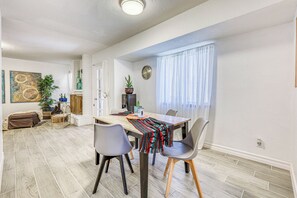 Dining - Stylish themed 2BR w/ Office · Great for Professionals · Cozy, Clean & Peaceful (El Paso)