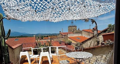 Loft vue Canigou entre mer et montagne avec terrasse privée