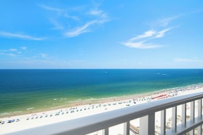 On the beach, sun-loungers - Luxury Direct Beachfront Lazy River-Waterslide-Splash Pad-Walk to Restaurants (Gulf Shores)