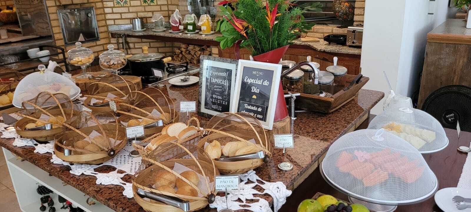 Petit déjeuner buffet compris tous les jours