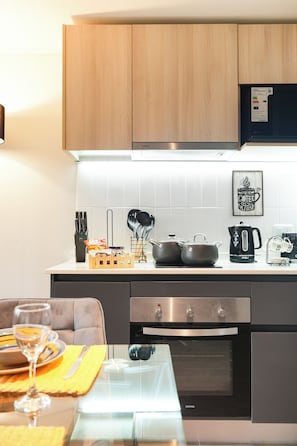 Microwave, oven, stovetop