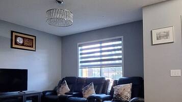 TV connectée, cheminée