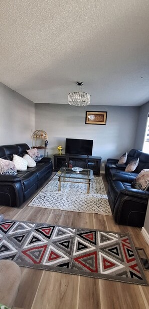 TV connectée, cheminée