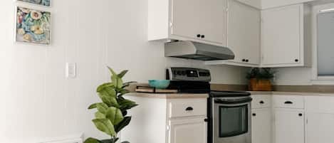 Microwave, oven, stovetop