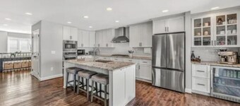 Lakefront Home with Private Dock, Sunset Views,  Pet-Friendly~sleeps eight