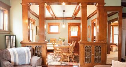The Foursquare - Historic 4 Bedroom Craftsman-Style Home