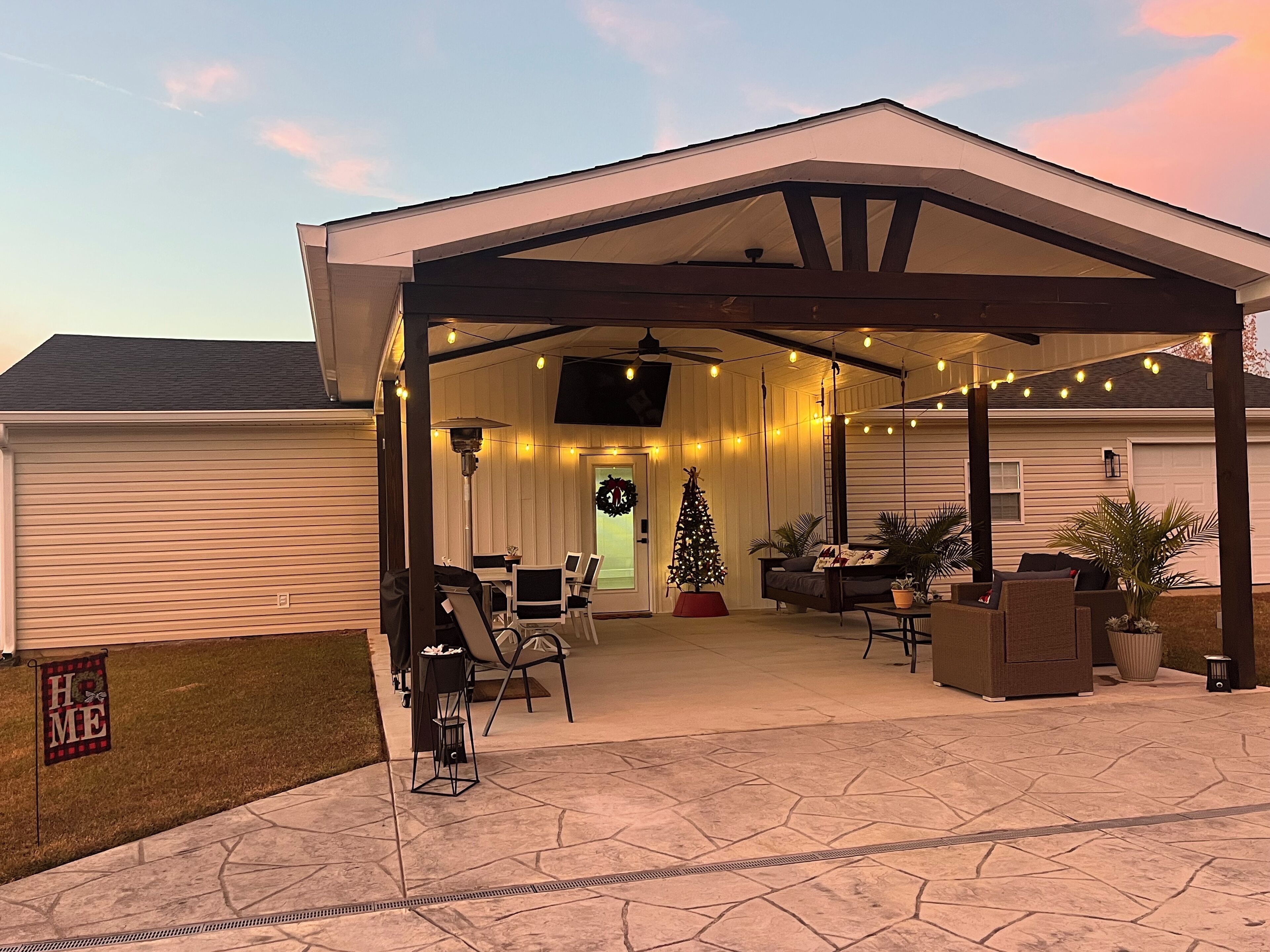 Opções para refeição ao ar livre