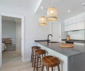 Fridge, microwave, dishwasher, toaster - Los Camaleones 5004 - Two Bedroom Apartment, Sleeps 5 (Punta del moral)