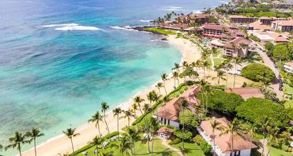 Serenity awaits - located just steps from beautiful Poipu beach with A/C!