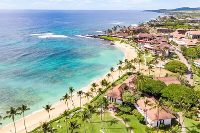Serenity awaits - located just steps from beautiful Poipu beach with A/C!