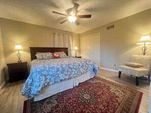 5 bedrooms, in-room safe, iron/ironing board, free WiFi