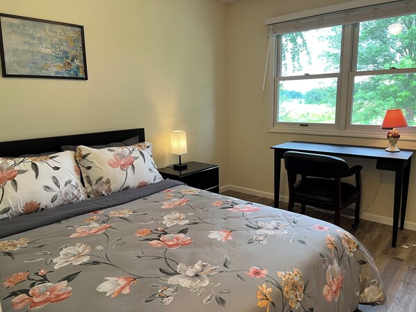 5 bedrooms, in-room safe, iron/ironing board, free WiFi