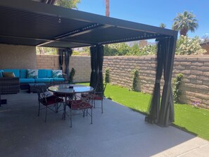 Opções para refeição ao ar livre