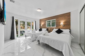 4 bedrooms, iron/ironing board, travel cot, free WiFi