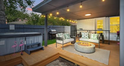 Spacious 5BR 3BA Retreat with Pool & Hot Tub