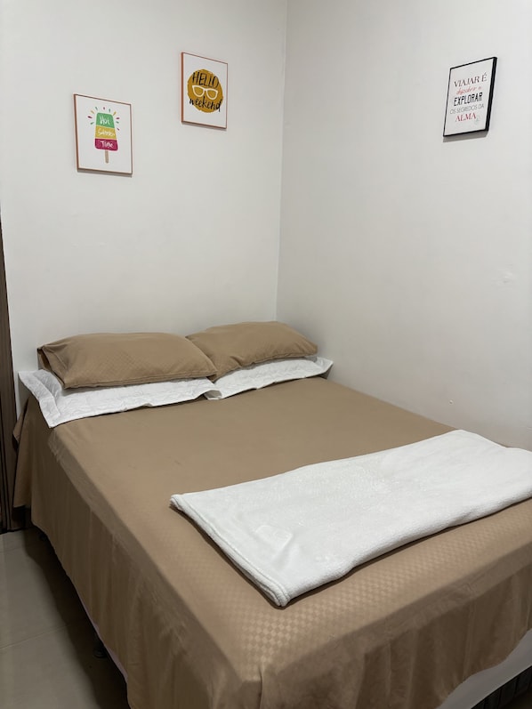 1 bedroom, WiFi, bed sheets - Apartment 02 in Manaus near the Arena da Amazônia (Dom Pedro Manaus)