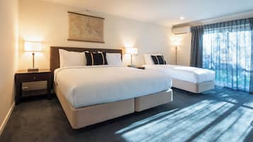 Superior Twin Disability | Hypo-allergenic bedding, individually decorated, individually furnished