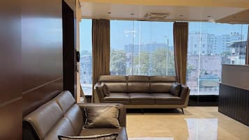 Zona de estar del vestíbulo