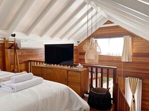 1 غرفة نوم وواي فاي وملاءات أسرّة