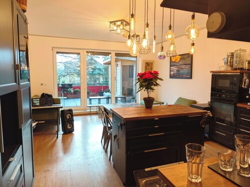 Sauna, grill apartement