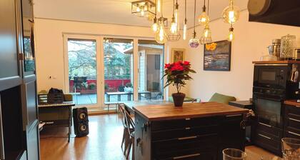 Sauna, grill apartement