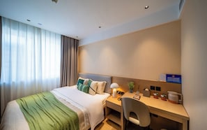 Business-Doppelzimmer | Verdunkelungsvorhänge, Bügeleisen/Bügelbrett, kostenloses WLAN