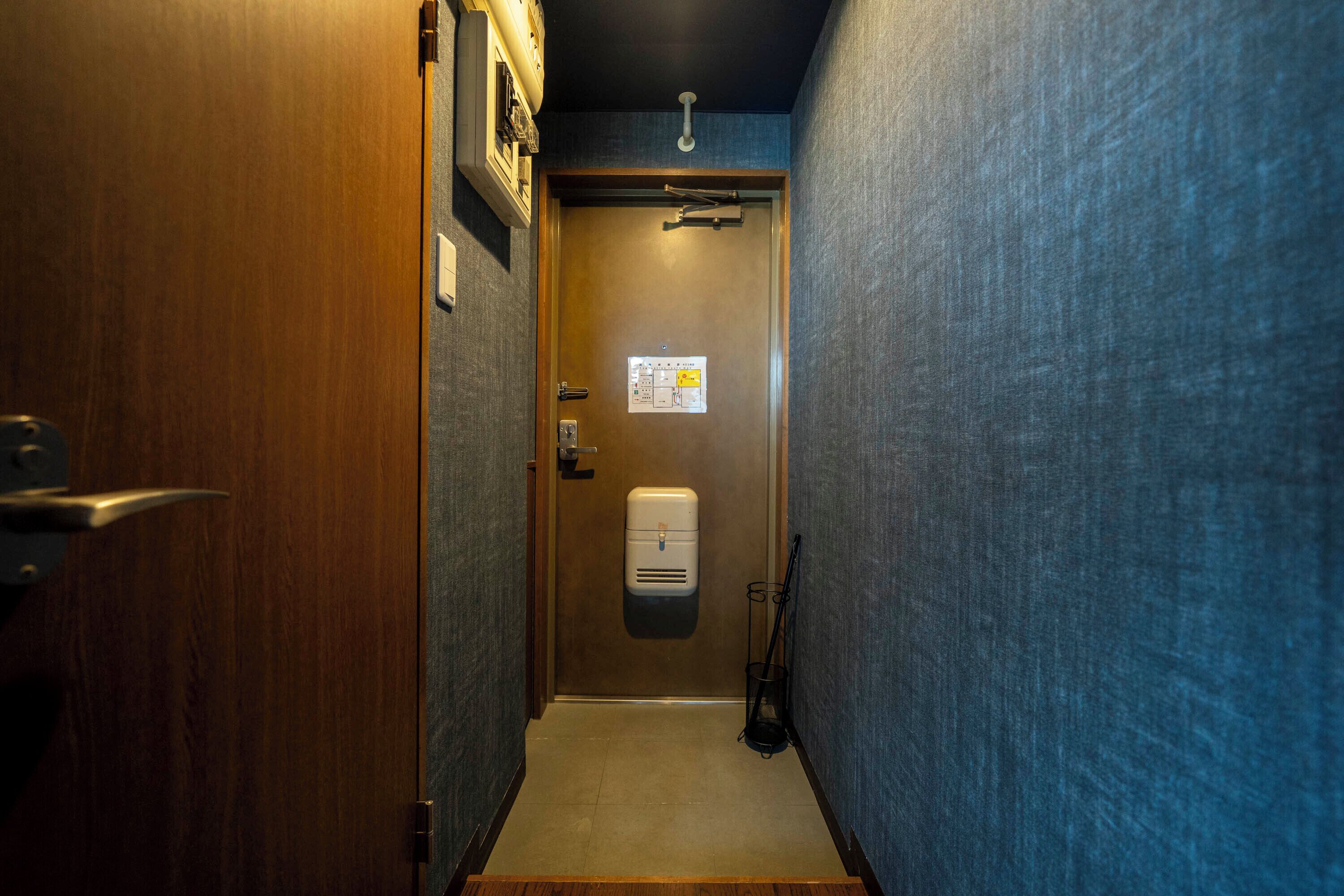 Entrée de l’hébergement 