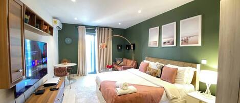 1 Schlafzimmer, Bügeleisen/Bügelbrett, WLAN, Bettwäsche