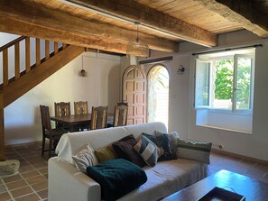 TV connectée, cheminée