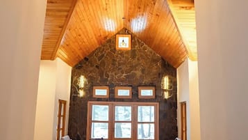 高級小木屋, 山景 | 房內用餐