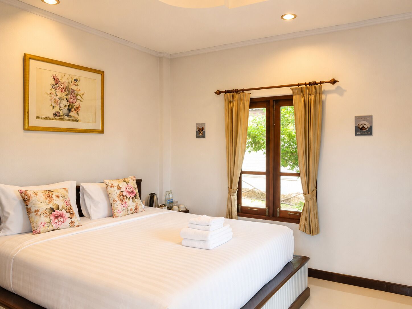 Pet friendly Cottage with Garden View | 迷你吧、書桌、筆電工作空間、遮光布/窗簾
