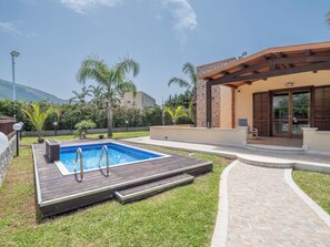Outdoor pool - Villa Kamarà, spacious villa with pool and relaxation just steps from Scopello (Castellammare del Golfo)