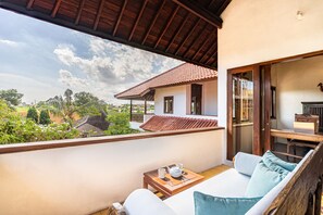 Family Villa, 5 Bedrooms, Private Pool | Balcony view - Villa Tropical Svasti by Nakula (Canggu)