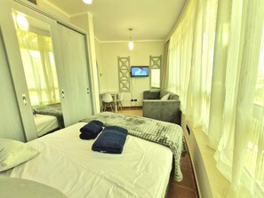 1 sovrum, gratis wi-fi och sängkläder