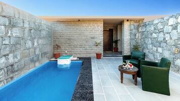 Habitación de lujo doble | Escritorio y espacio para trabajar con un portátil