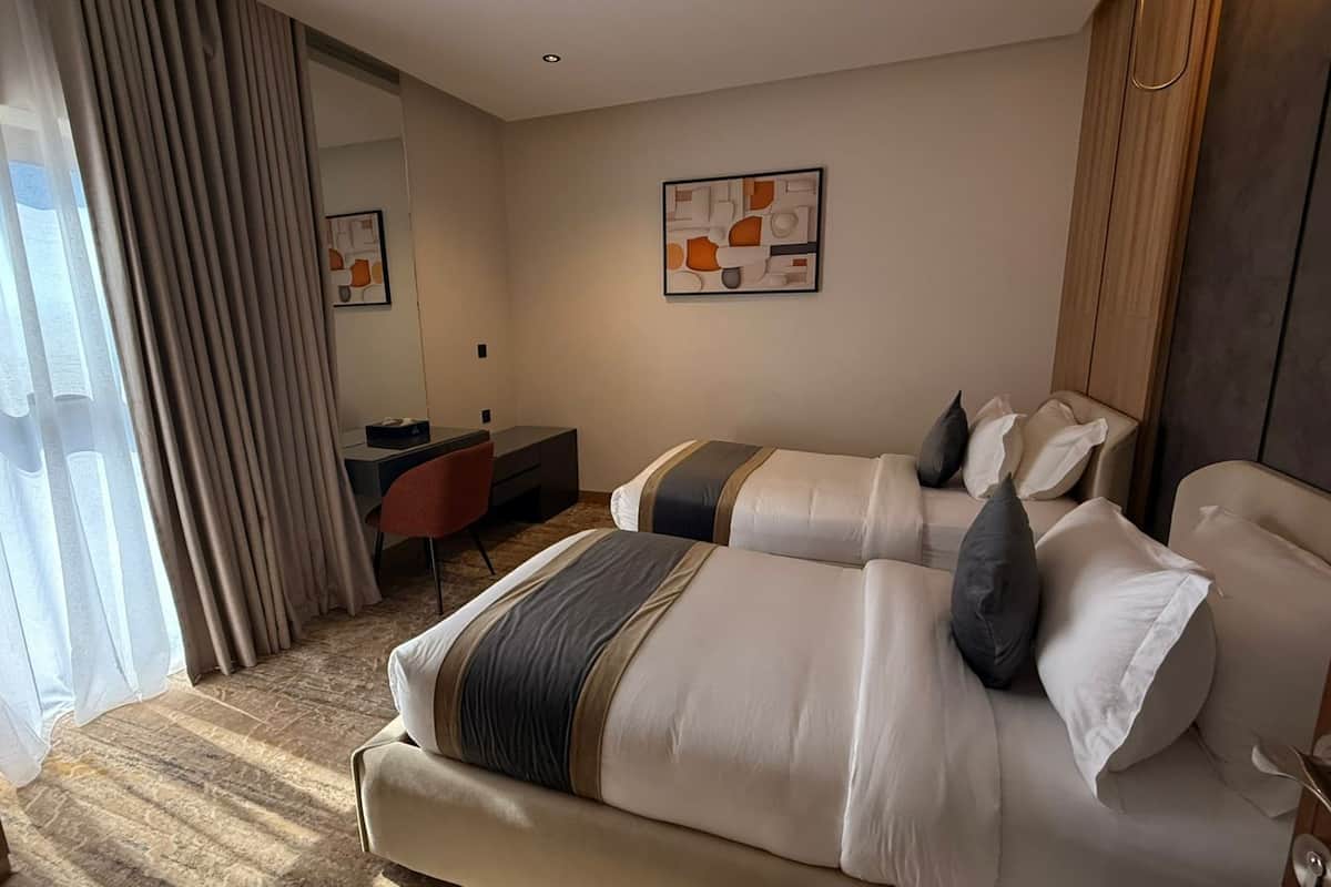 Desk, laptop workspace, soundproofing, iron/ironing board