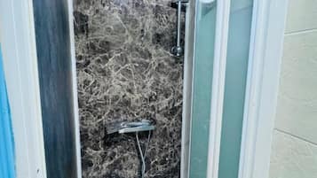 Standard Double Room, 1 Double Bed | Bathroom | Shower, free toiletries, slippers, towels