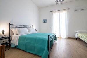 2 bedrooms, iron/ironing board